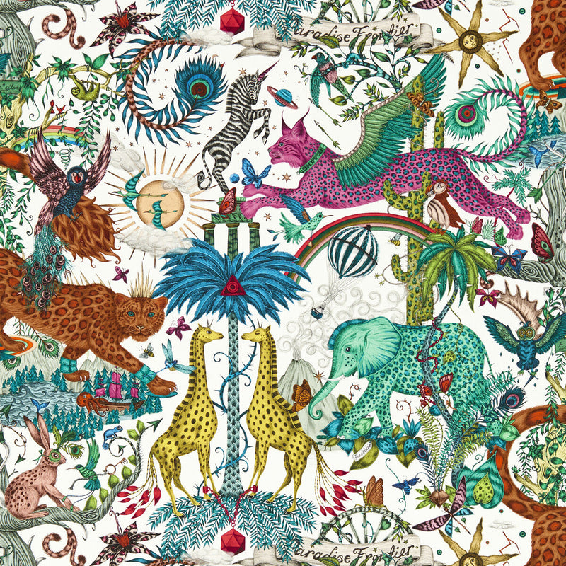 CLARKE AND CLARKE - PARADISE LOST- IVORY WP - Wallcovering by the Roll IVORY WP
