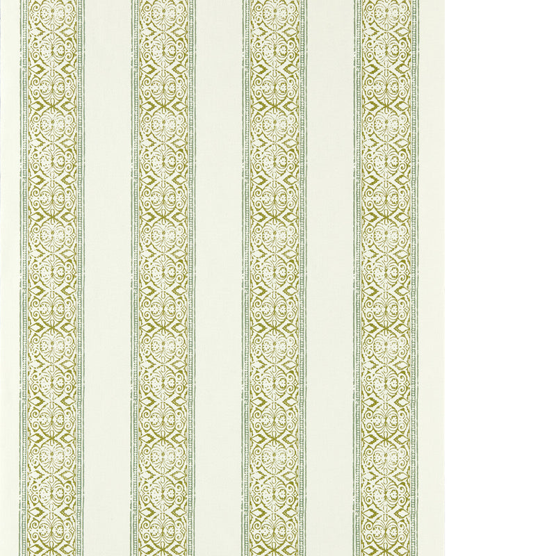 CLARKE AND CLARKE - KALAMKARI - SAGE WP - Wallpaper By The ROLL