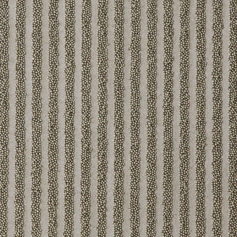 KRAVET COUTURE - BEADED STRIPE- AGED GOLD - Wallcovering by the Yard AGED GOLD