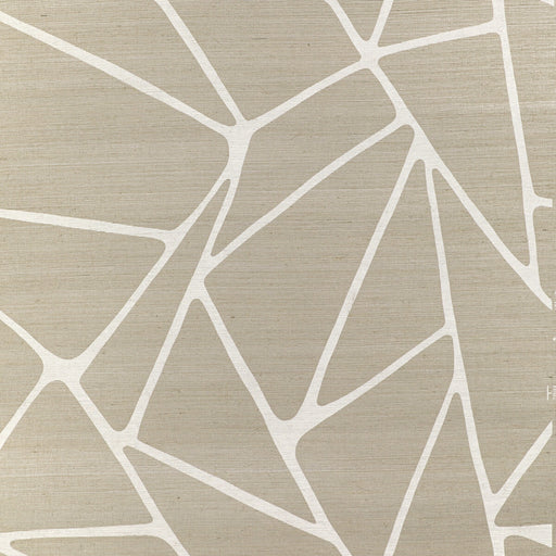 KRAVET COUTURE - TO THE POINT- IVOIRE - Wallcovering by the Roll IVOIRE