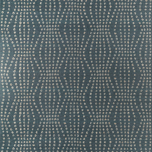 KRAVET COUTURE - PUKA- BLUE STEEL - Wallcovering by the Roll BLUE STEEL