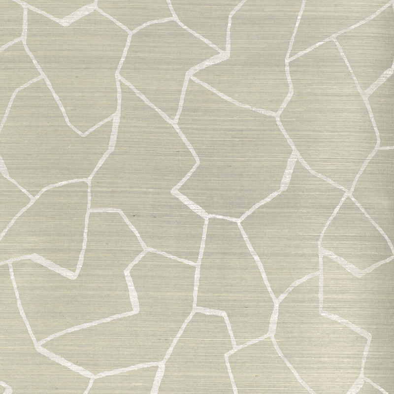 KRAVET COUTURE - KRAVET COUTURE W-BARK CLOTH-CLOUD-  - Wallcovering by the Roll