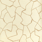 KRAVET COUTURE - KRAVET COUTURE W-BARK CLOTH-GOLD-  - Wallcovering by the Roll