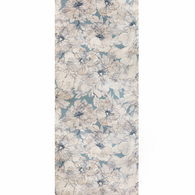 KRAVET COUTURE - W-AYRLIES- SOFT BLUE - Wallcovering by the Roll SOFT BLUE