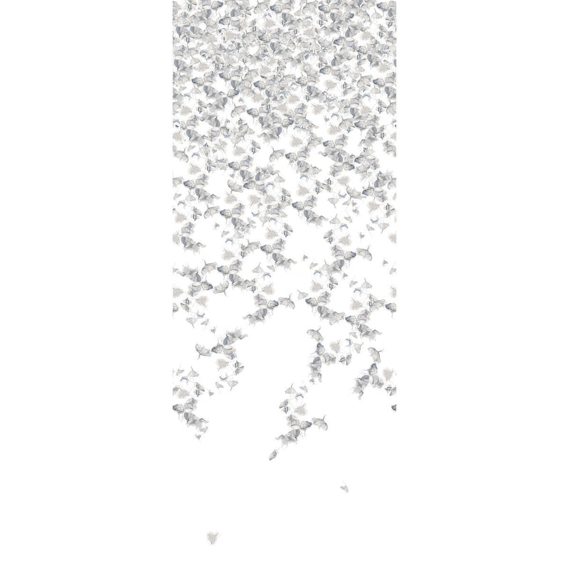 KRAVET COUTURE - FALLING GINKGO- WINTER - Wallcovering by the EACH WINTER