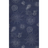KRAVET COUTURE - TELESCOPIC G- DEEP OCEAN - Wallcovering by the Roll