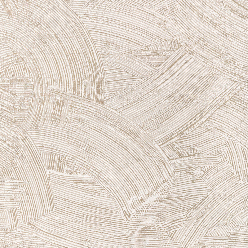 KRAVET COUTURE - MODERN SWIRL WP- QUARTZ - Wallcovering by the Roll QUARTZ