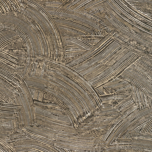 KRAVET COUTURE - MODERN SWIRL WP- NOIR - Wallcovering by the Roll NOIR