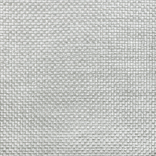 KRAVET COUTURE - METALLIC WEAVE- SILVER - Wallcovering by the Roll SILVER