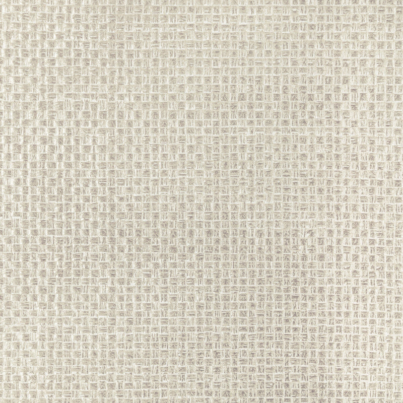 KRAVET COUTURE - METALLIC WEAVE- PEARL - Wallcovering by the Roll PEARL