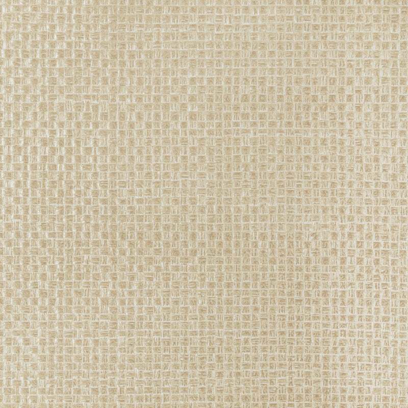 KRAVET COUTURE - METALLIC WEAVE- GILVER - Wallcovering by the Roll GILVER