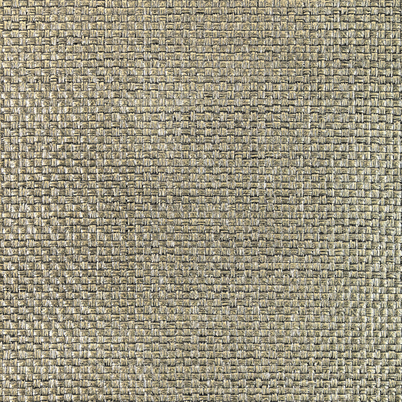 KRAVET COUTURE - METALLIC WEAVE- BRASS - Wallcovering by the Roll BRASS