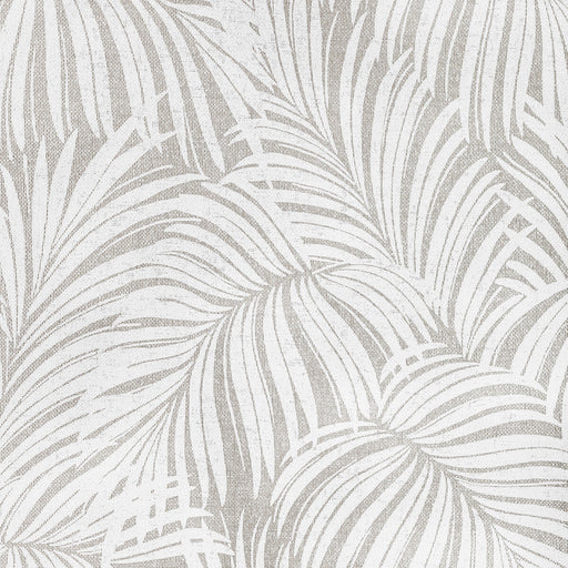 KRAVET COUTURE - LEAF PAPERWEAVE- SILVER - Wallcovering by the Roll SILVER