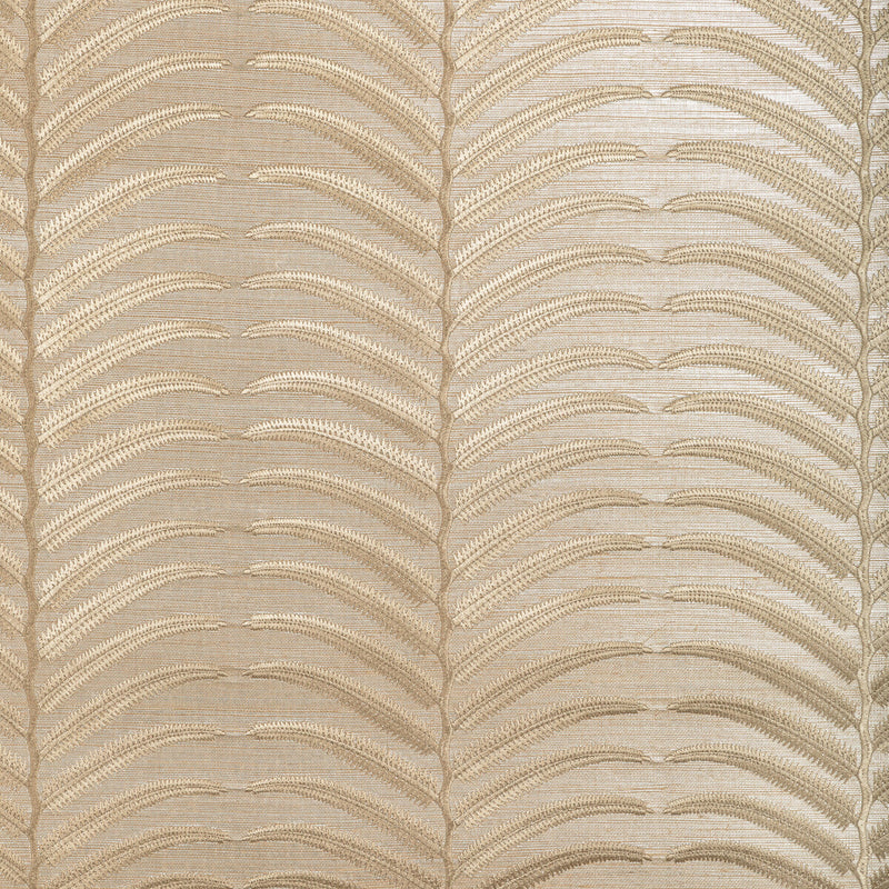 KRAVET COUTURE - PLANTAE EMB SISAL- SAND - Wallcovering by the Yard SAND