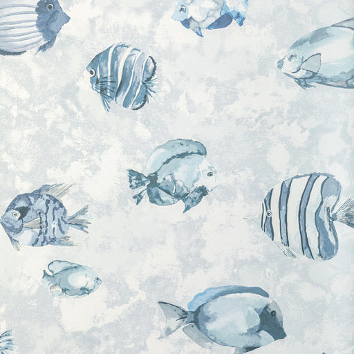 KRAVET DESIGN - GREAT REEF WP- CRYSTAL - Wallcovering by the Roll CRYSTAL
