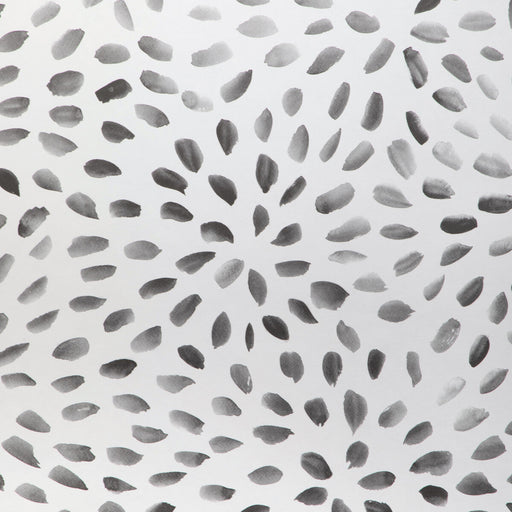 KRAVET COUTURE - PETAL BLOSSOM WP- ONYX - Wallcovering by the Roll ONYX