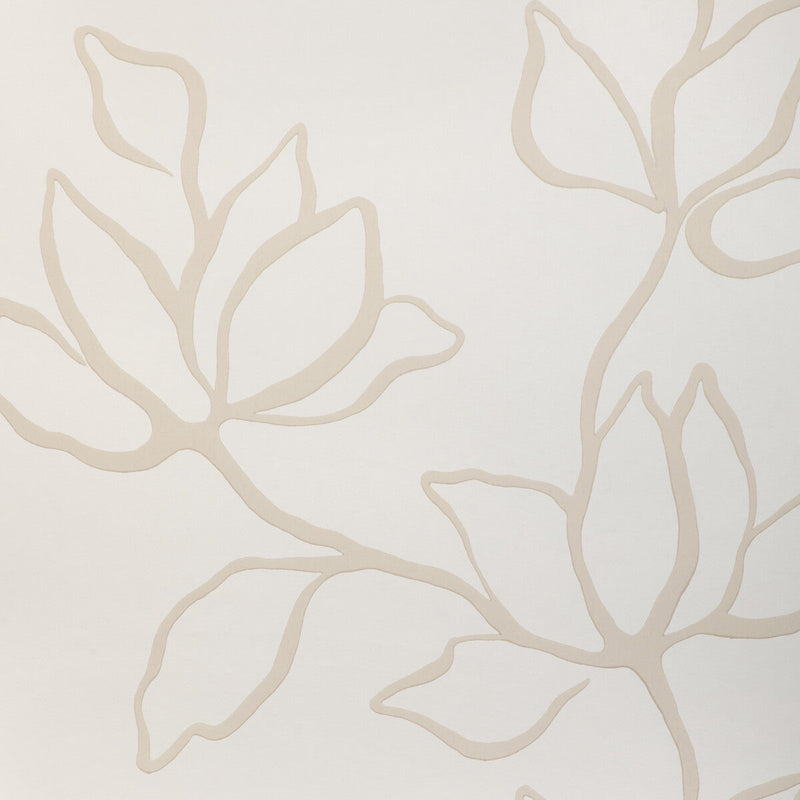 KRAVET COUTURE - FLORAL SKETCH WP- NATURAL - Wallcovering by the Roll NATURAL