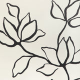 KRAVET COUTURE - FLORAL SKETCH WP- ONYX - Wallcovering by the Roll