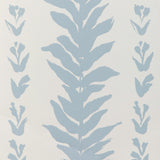 KRAVET COUTURE - CLIMBING LEAVES WP- CHAMBRAY - Wallcovering by the Roll