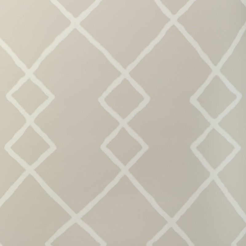 KRAVET COUTURE - GEO GRAPHICA WP- LINEN - Wallcovering by the Roll LINEN