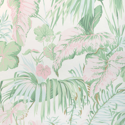 KRAVET COUTURE - YASUNI WP- PINK PALM - Wallcovering by the Roll PINK PALM