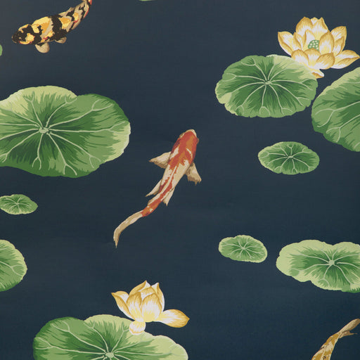 KRAVET COUTURE - LOTUS POND WP- LAGOON - Wallcovering by the Roll LAGOON