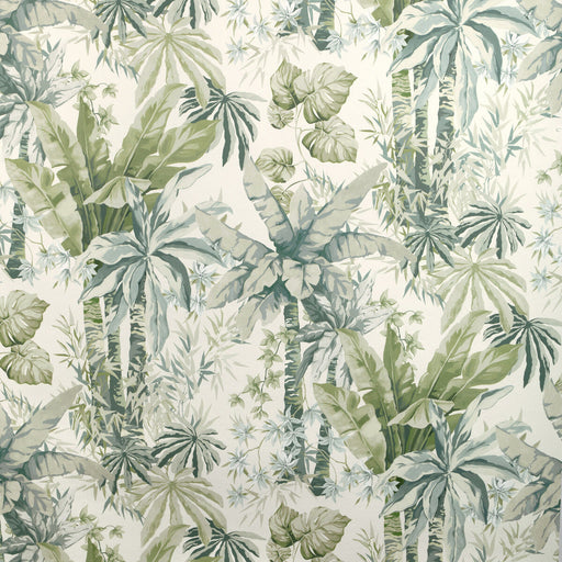 KRAVET COUTURE - JUNGLEWOOD WP- BLUE SAGE - Wallcovering by the Roll BLUE SAGE