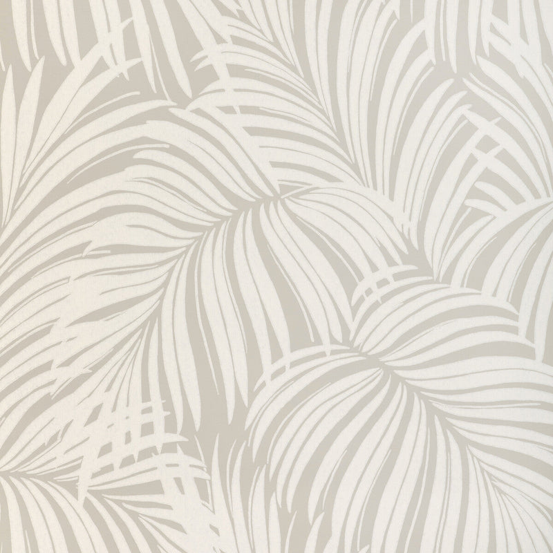 KRAVET COUTURE - PALM LEAF WP- LINEN - Wallcovering by the Roll LINEN