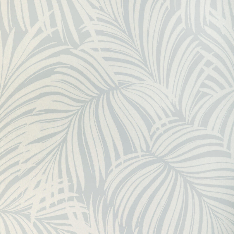 KRAVET COUTURE - PALM LEAF WP- MIST - Wallcovering by the Roll MIST
