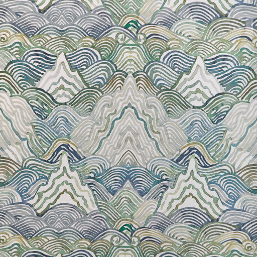 KRAVET COUTURE - SHANGRI LA WP- VERDE - Wallcovering by the Roll VERDE
