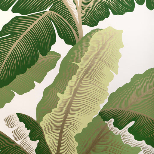 KRAVET COUTURE - ISLA ROYAL WP- GOLDEN PALM - Wallcovering by the Roll GOLDEN PALM