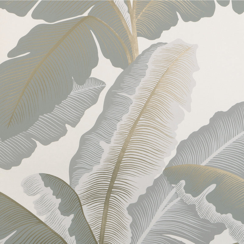 KRAVET COUTURE - ISLA ROYAL WP- MIST - Wallcovering by the Roll MIST