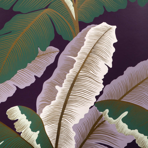 KRAVET COUTURE - ISLA ROYAL WP- BERRY - Wallcovering by the Roll BERRY