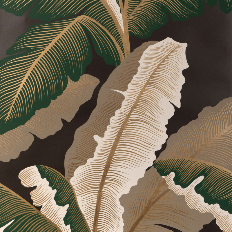 KRAVET COUTURE - ISLA ROYAL WP- CACAO - Wallcovering by the Roll CACAO