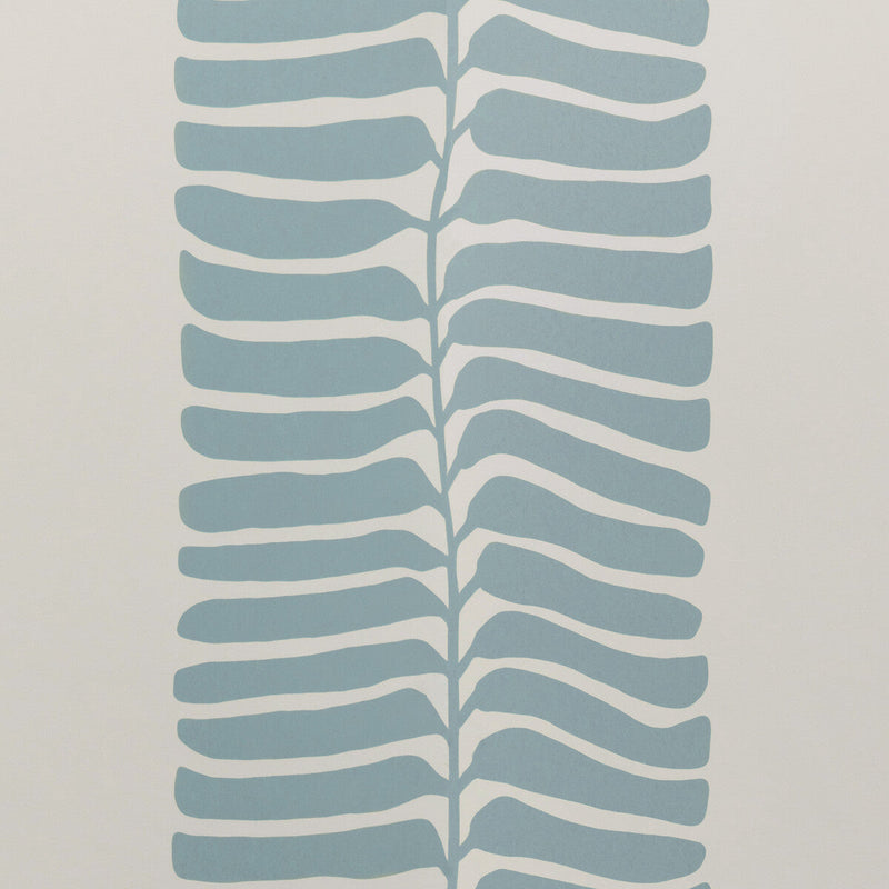 KRAVET COUTURE - RIO VINE WP- CHAMBRAY - Wallcovering by the Roll CHAMBRAY
