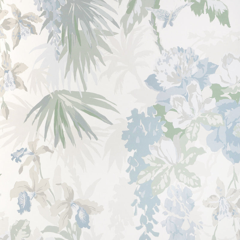 KRAVET COUTURE - LA SELVA WP- CHAMBRAY - Wallcovering by the Roll CHAMBRAY