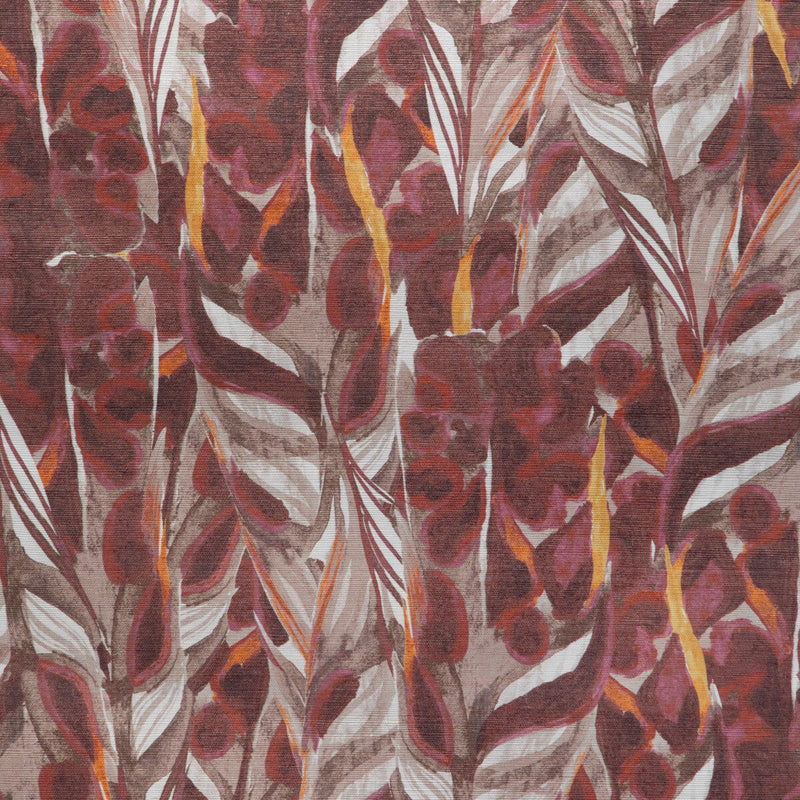 KRAVET COUTURE - CASPIA WP- MULBERRY - Wallcovering by the Roll MULBERRY