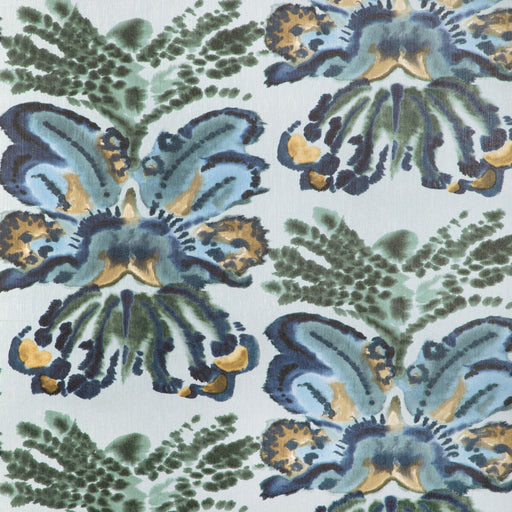 KRAVET COUTURE - RORSCHACH WP- STORMCLOUD - Wallcovering by the Roll STORMCLOUD