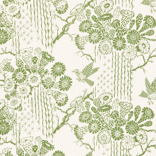 KRAVET COUTURE - SAGUARO WP- CACTUS - Wallcovering by the Roll CACTUS