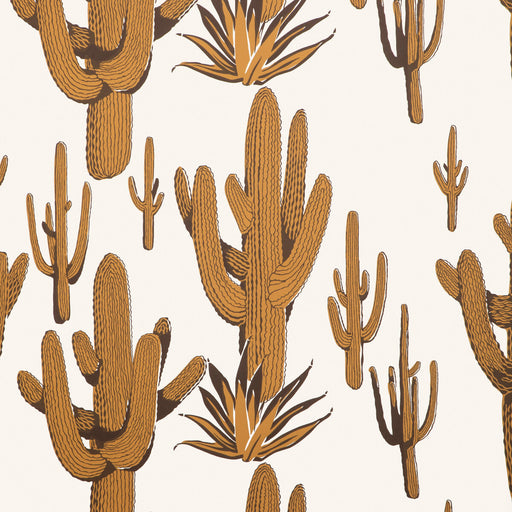 KRAVET COUTURE - CACTI LAND WP- SAFFRON - Wallcovering by the Roll SAFFRON