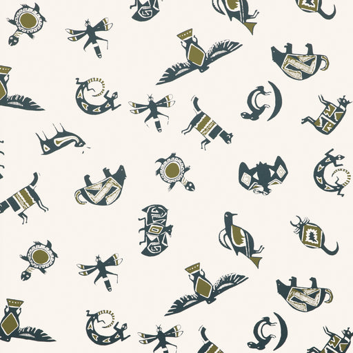 KRAVET COUTURE - W4261 - MIMBRES WP - Wallpaper By the Roll