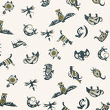 KRAVET COUTURE - MIMBRES WP- AGAVE - Wallcovering by the Roll