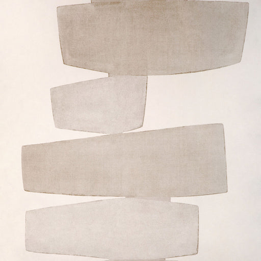 KRAVET COUTURE - STACKED WP- FOG - Wallcovering by the Roll FOG