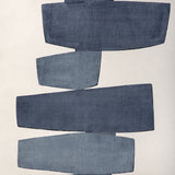 KRAVET COUTURE - STACKED WP- INDIGO - Wallcovering by the Roll