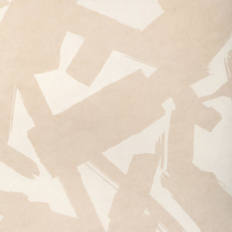 KRAVET COUTURE - BOLD LINES WP- STONE - Wallcovering by the Roll STONE