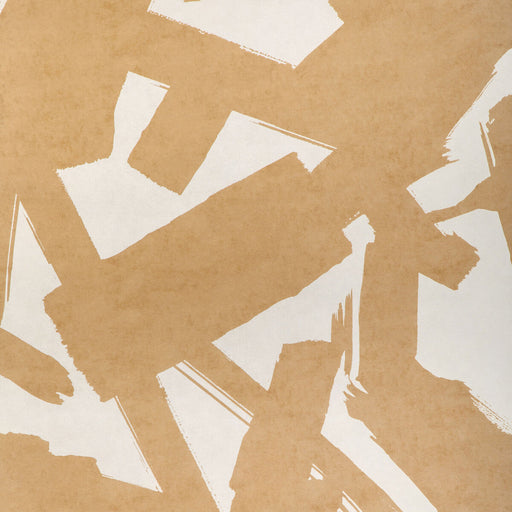 KRAVET COUTURE - BOLD LINES WP- CAMEL - Wallcovering by the Roll CAMEL
