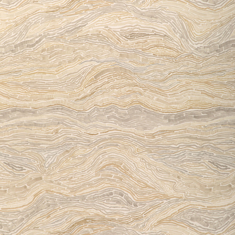 KRAVET COUTURE - SWAMI WP- FOG - Wallcovering by the Roll FOG