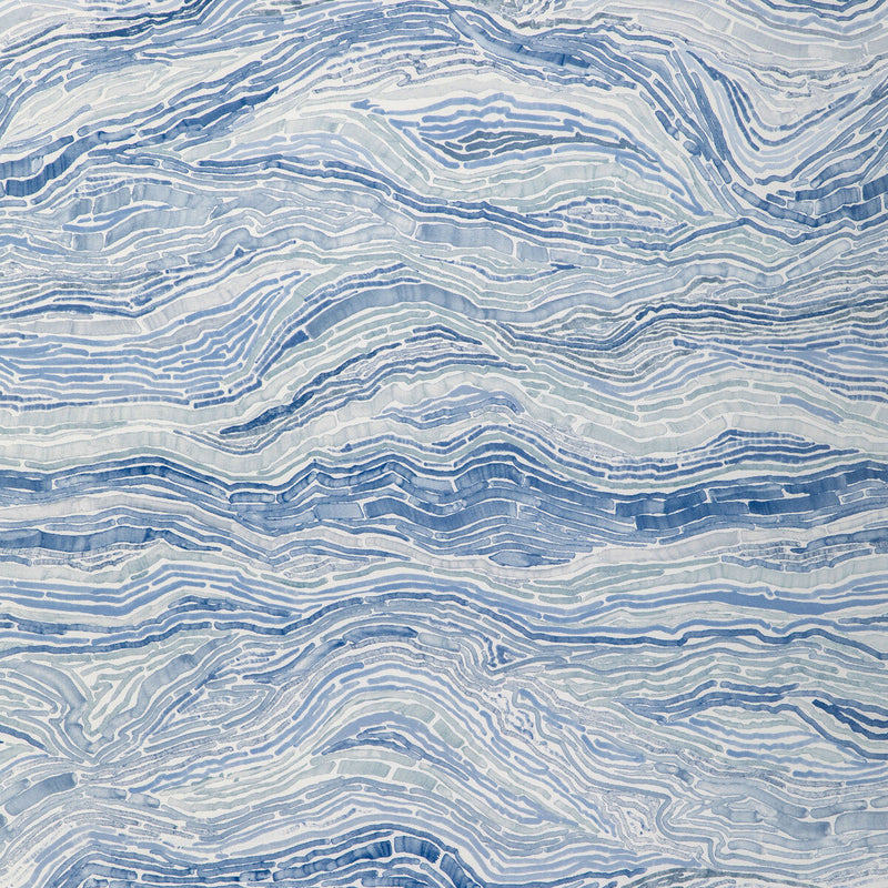 KRAVET COUTURE - SWAMI WP- MARINE - Wallcovering by the Roll MARINE