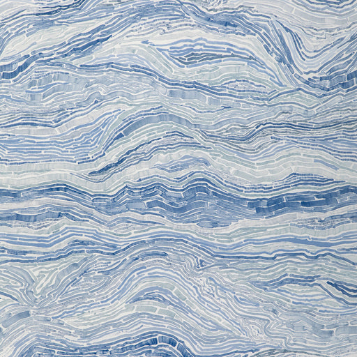 KRAVET COUTURE - SWAMI WP- MARINE - Wallcovering by the Roll MARINE