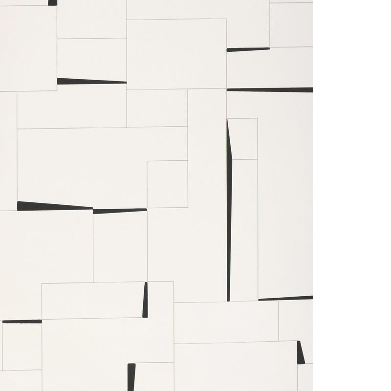 KRAVET COUTURE - COUNTERCULTURE- IVORY/NOIR - Wallcovering by the Roll - W4397_121